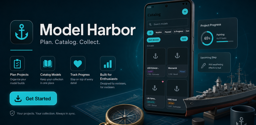 Model Harbor promotional banner